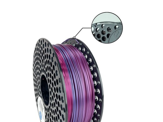 AzureFilm Silk PLA Rainbow Candy - Vibrant 3D Printing Filament